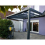 Breite: 4,00 m | TCC Terrassenüberdachung mit VSG–Glas 8,76 mm (Tiefe wählbar)